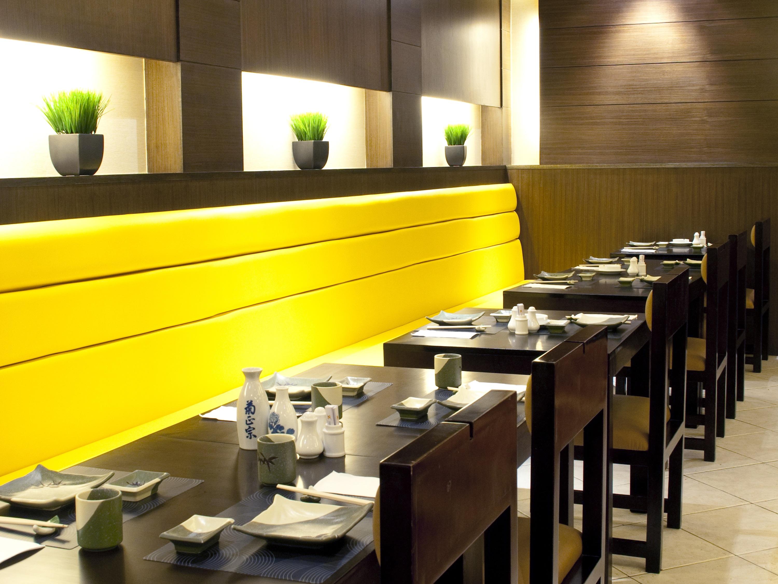 New Orient Landmark Hotel Macao Exteriér fotografie Interior of a restaurant in Hong Kong